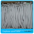 High quality manufacture earphone spiral cable